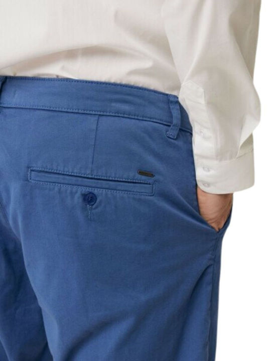 Ανδρική Βερμούδα Chino Blue Denim
