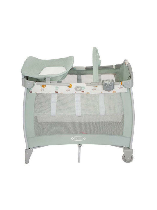 Graco Contour Electra Παρκοκρέβατο 2 Επιπέδων με Αλλαξιέρα Up & Away 106x72.5cm