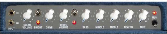 Laney L5 Studio Lionheart Tube Head for Electric Guitar 5W Blue