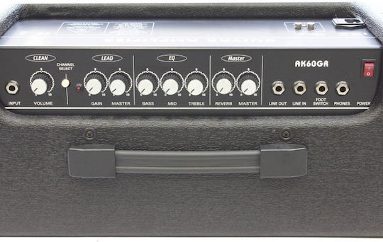Soundking AK-60GR Ηλεκτρικής Κιθάρας 1 x 12" 60W Μαύρος