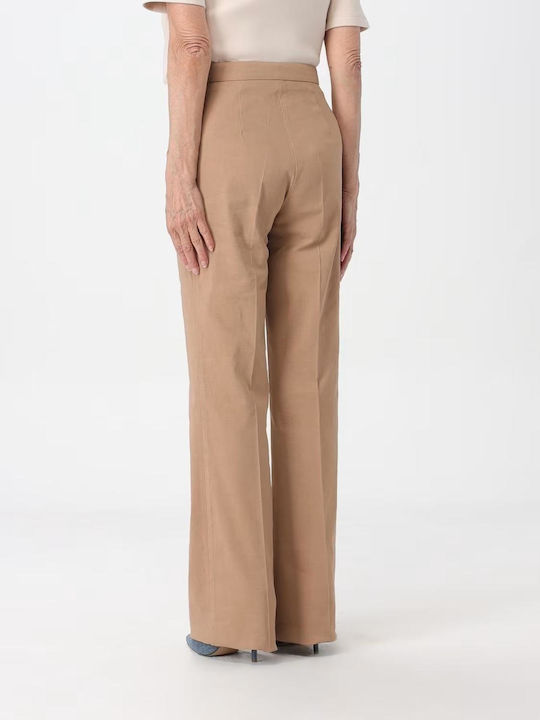 Pinko Women's Fabric Trousers Brown