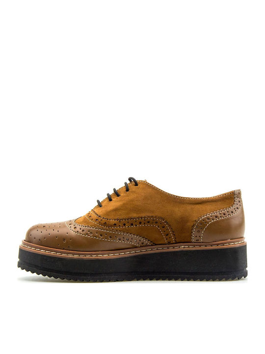Women's Oxford Shoes Brown