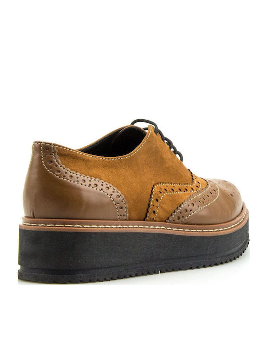 Women's Oxford Shoes Brown