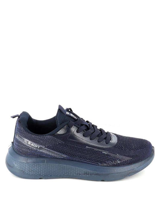 B-Soft Herren Sneakers Blau