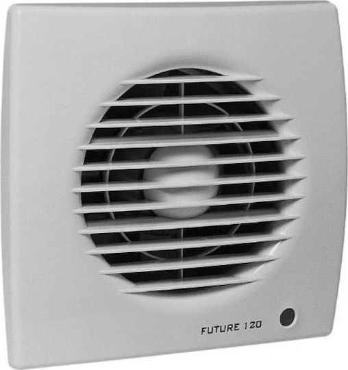 S&P Future 120 Wall-mounted Ventilator Bathroom 120mm White