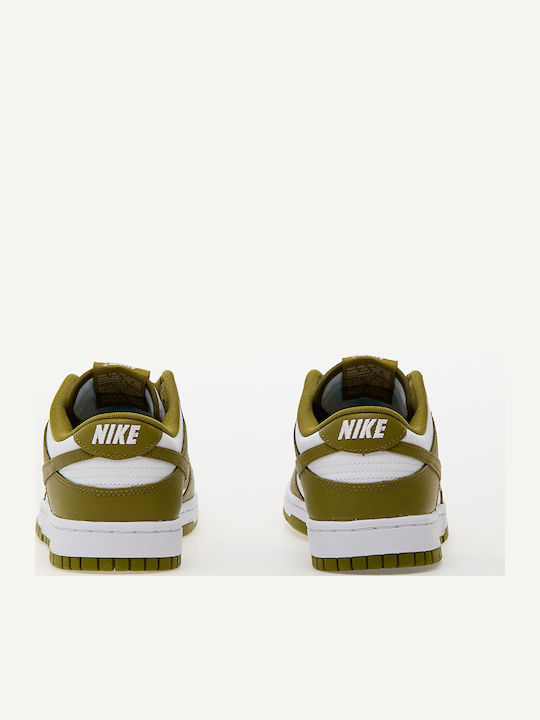 Dunk Low Retro Ανδρικά Sneakers White / Pacific Moss