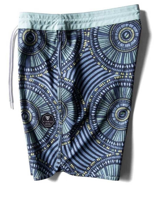 Vissla Skeleton Coast 18.5" Swim Trunks Blue M1094ske-jde