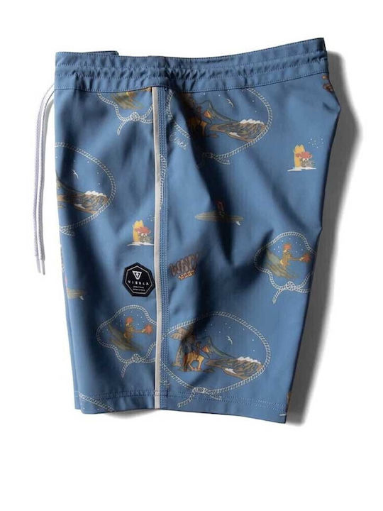 Vissla Soren Wavy West 17.5" Μαγιό Μπλε M1114wav-tib