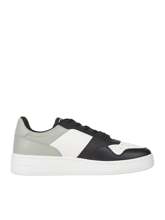 Retro Basket Sneakers Black / Grey