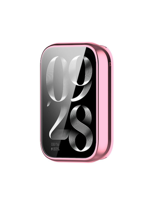 Θήκη Σιλικόνης σε Ροζ χρώμα για το Xiaomi Redmi Watch 3 Lite / Watch 3 Active