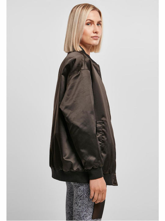Κοντό Γυναικείο Bomber Jacket Black