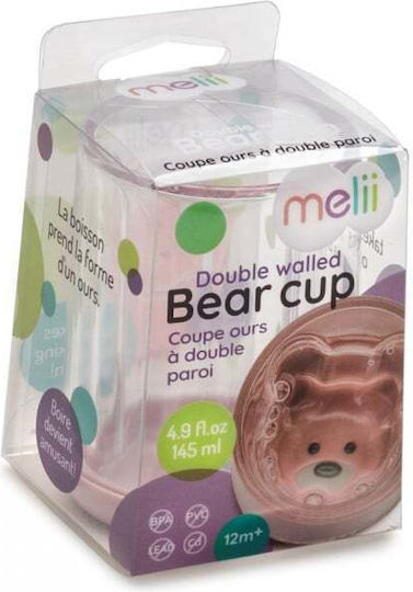 Melii Căniță pentru copii din Plastic Roz 145ml 13510