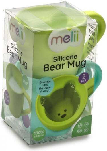 Melii Cănițe pentru copii din Plastic Verde 2buc 200ml 13450