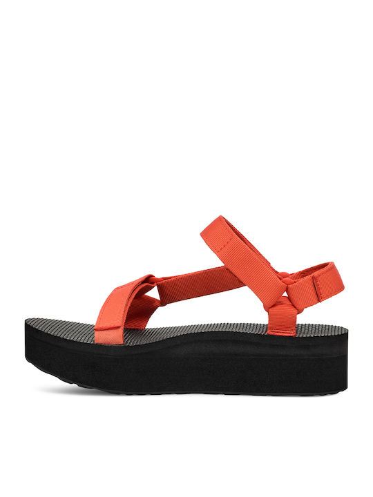 Universal Sandale Casual Damă Anatomici Sporty Portocalii