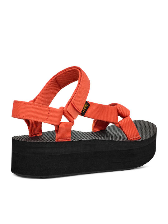 Universal Sandale Casual Damă Anatomici Sporty Portocalii
