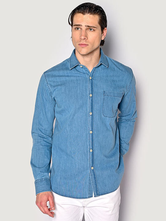 Brokers Jeans Men's Shirt Blue