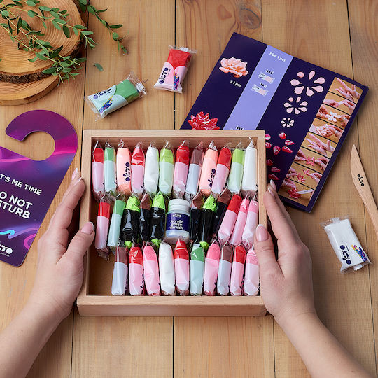 DIY Creative Clay Wood & Craft Suculente Suculente Passion Construction Set
