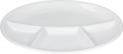 Tognana Platou de Servire Oval din Porțelan Albă 28x24buc 6buc Tognana Platou de Servire Oval din Porțelan Albă 28x24buc 6buc