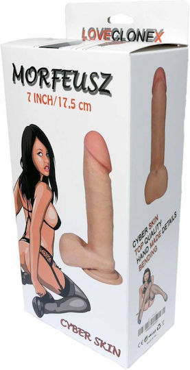 Dildo Spine Bendable Suction Cup Testicles 20cm