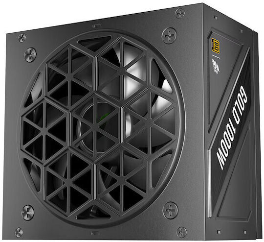 1STPLAYER 1000W Schwarzes Vollständig Modulares 80 Plus Gold Netzteil