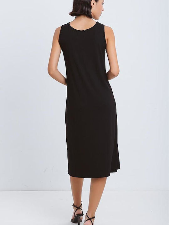 Summer Midi Dress Black