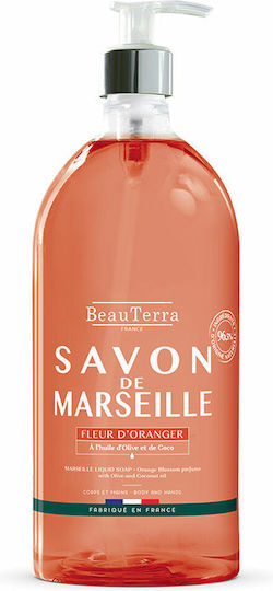 BeauTerra Marseille Flüssige Seife mit Olivenöl & Zitrusfrüchte 1000ml
