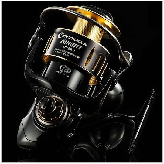 Ecooda Knight KS Fishing Reel for Spinning 12000
