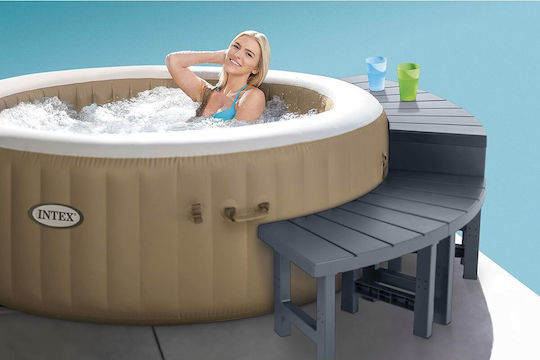 Intex Αξεσουάρ Πισίνας από Πλαστικό 124x48εκ. Μαύρο