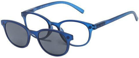 Apel Visual Care 3014 Blue Γυαλιά Πρεσβυωπίας Μπλε Μαγνητικό Clip On Ηλίου & Θήκη +2.00 1 Τεμάχιο