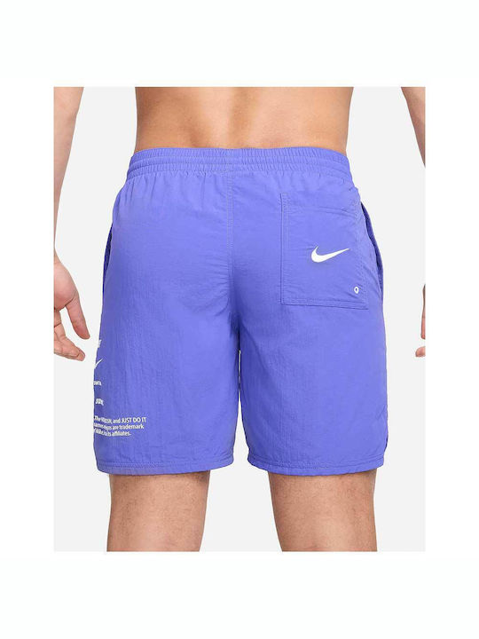 Nike Herren Badebekleidung Shorts Lila