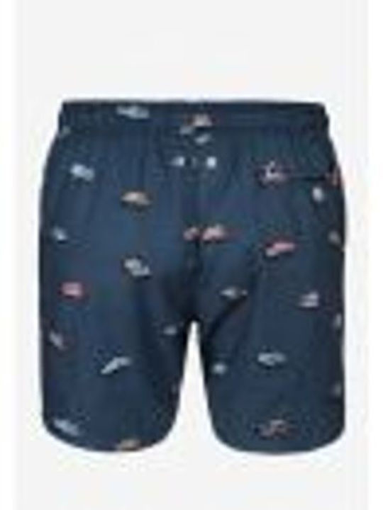 Costume De Baie Bărbați Pantaloni Scurți Albastru