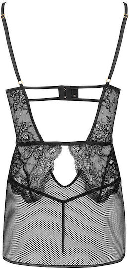 Livco Corsetti Fashion Baririn Lc 90633 Cămașă + chiloți Negru