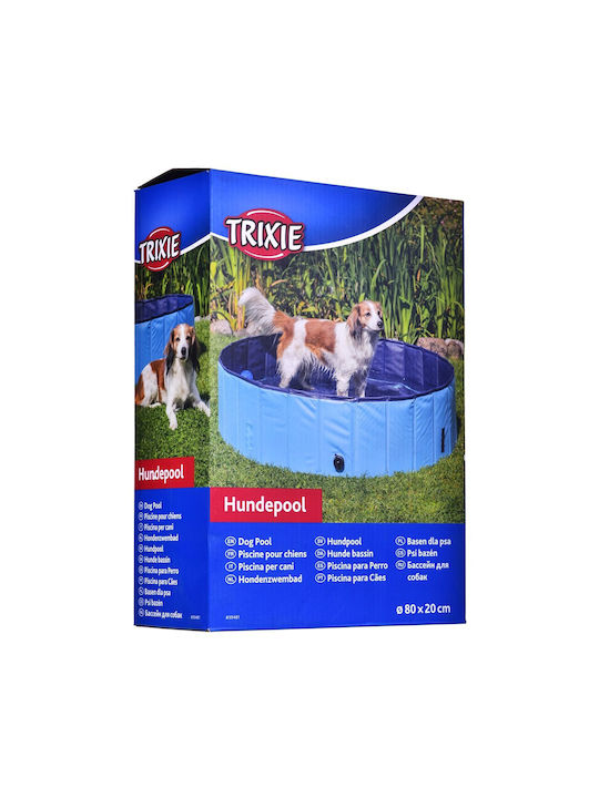 Trixie Πισίνα Σκύλου 80εκ. Γαλάζιο 1τμχ