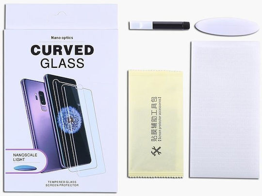 Samsung Galaxy S21 Ultra 5g Uv Liquid Curved Full Glue Tempered Glass Film