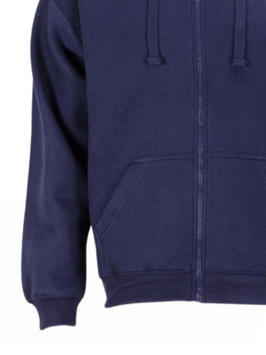 Blue Hoodie Sweatshirt