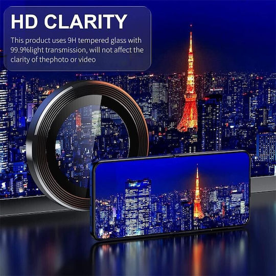 5g Αντιχαρακτικό Γυαλί 9h Camera Protection Tempered Glass Black for the Samsung Galaxy Z Flip5 5G