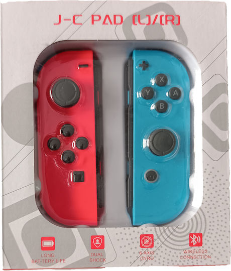 Joy-Con Set Ασύρματο Gamepad για Switch Neon Red/Blue