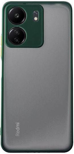 Lime Hardshell Fusion Full Camera Protection Back Cover Πλαστικό Πράσινο (Xiaomi Redmi 13C)