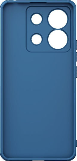 Nillkin Super Frosted Pro Задна корица Силикон / Пластмаса 0.5мм Устойчив Син (Redmi Note 13 Pro 5G - Превод: Redmi Note 13 Pro 5G) 57983119751