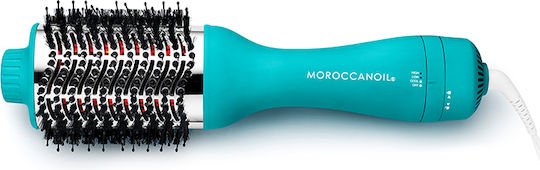 Moroccanoil 4-In-1 Blow-Dryer Electric Brush with Air for Straightening and Curls