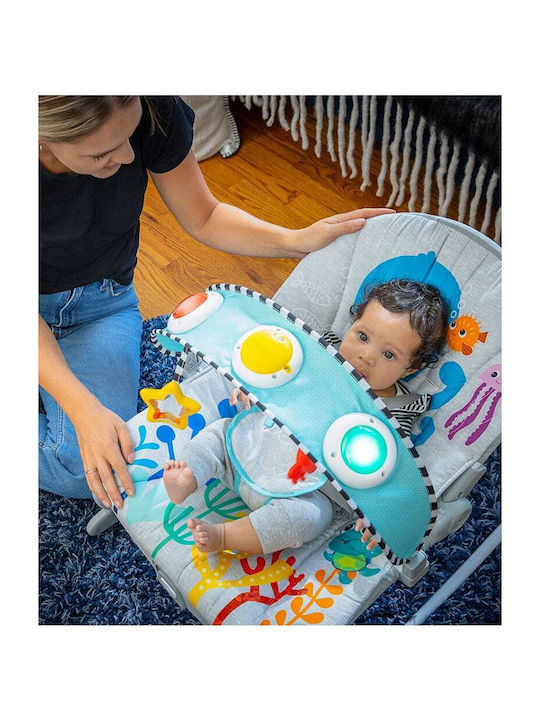 Baby Einstein Ηλεκτρικό Relax Μωρού Kick to It Opus με Μουσική και Δόνηση Πολύχρωμο για Παιδί έως 18kg