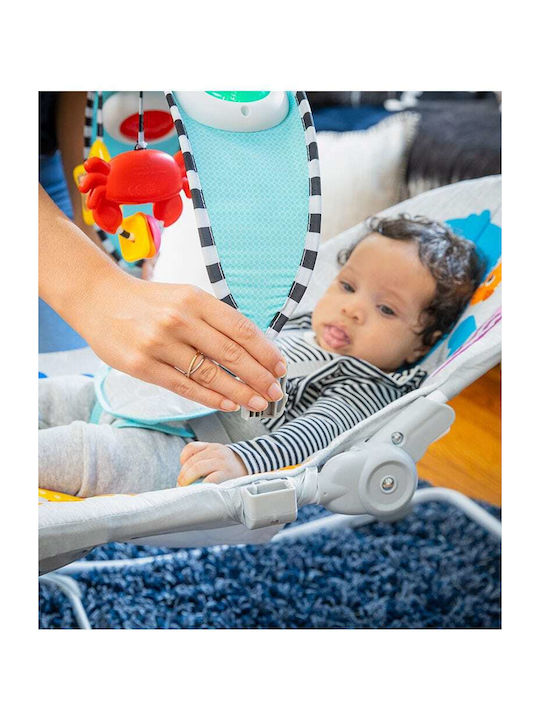 Baby Einstein Ηλεκτρικό Relax Μωρού Kick to It Opus με Μουσική και Δόνηση Πολύχρωμο για Παιδί έως 18kg
