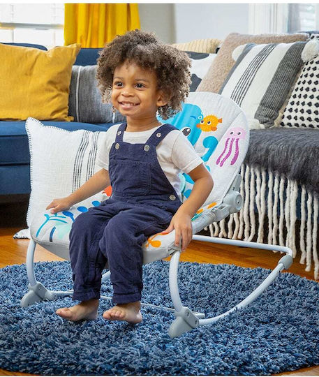 Baby Einstein Ηλεκτρικό Relax Μωρού Kick to It Opus με Μουσική και Δόνηση Πολύχρωμο για Παιδί έως 18kg