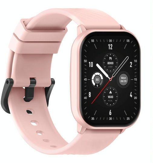 Zeblaze GTS 3 Smartwatch με Παλμογράφο (Ροζ)