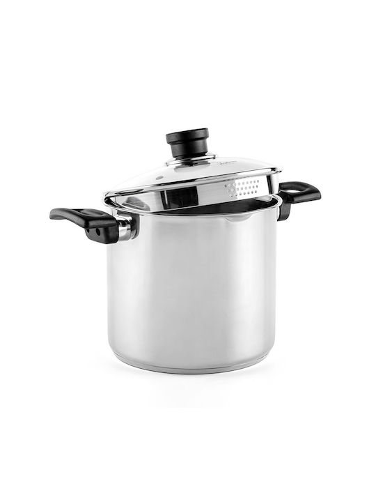Luigi Ferrero Βαθιά Ανοξείδωτη Κατσαρόλα 8.6lt / 24cm