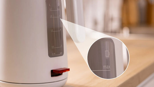 Bosch Mymoment Електрическа Кана 1.7л 2400W Бял