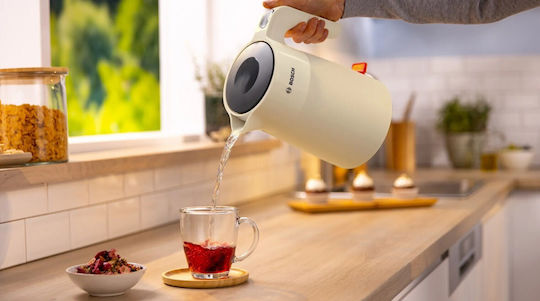 Bosch Електрически Кана 1.7л 2400W Бежова
