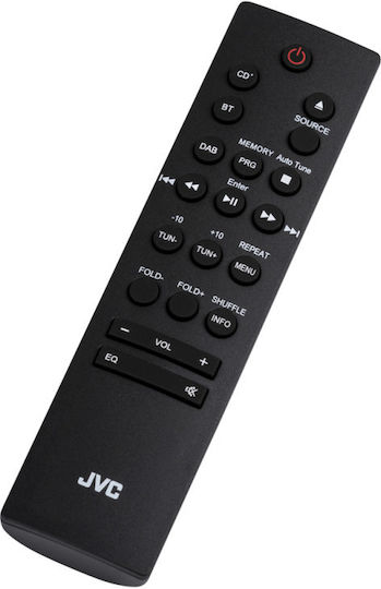 JVC Ηχοσύστημα 2.0 UX-C25DAB 14W με CD / Digital Media Player, WiFi και Bluetooth Μαύρο