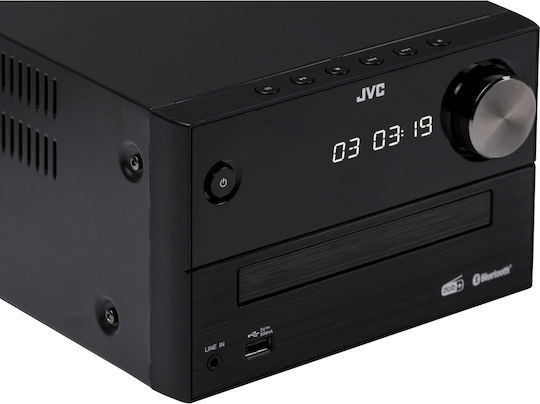 JVC Ηχοσύστημα 2.0 UX-C25DAB 14W με CD / Digital Media Player, WiFi και Bluetooth Μαύρο