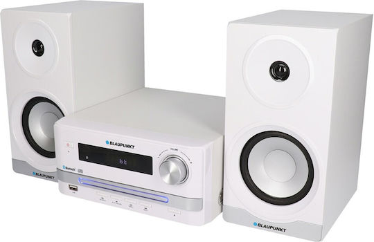 Blaupunkt Soundsystem 2 MS16BT 15W mit CD / Digitale Medien Player und Bluetooth Weiß